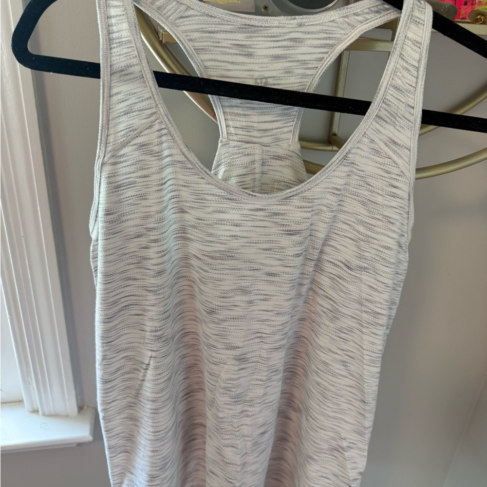 Lululemon space-dyed Women's Light Gray Tank Top